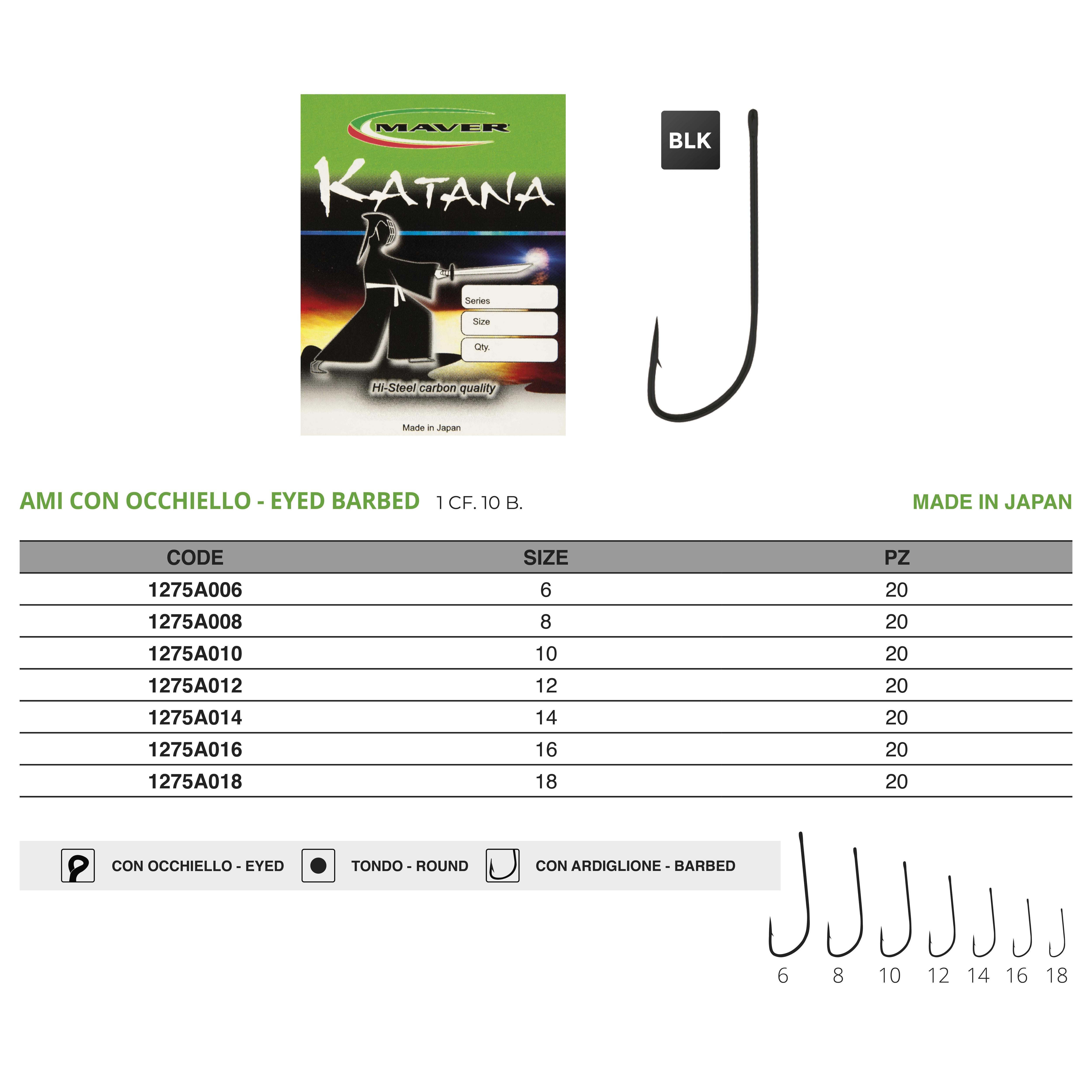 Hook Katana 1275A