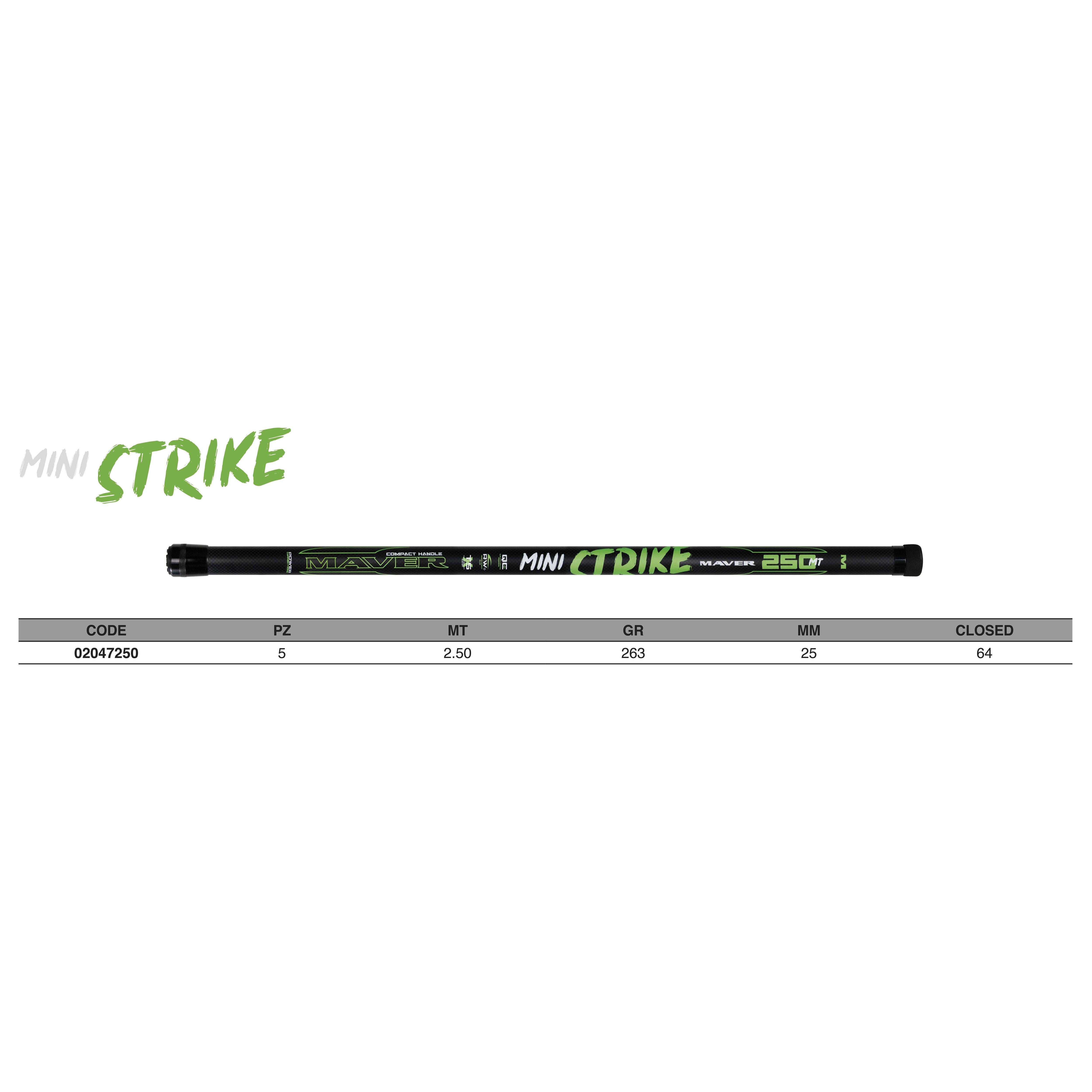 Mini Strike Landing Net Handle 2.5m
