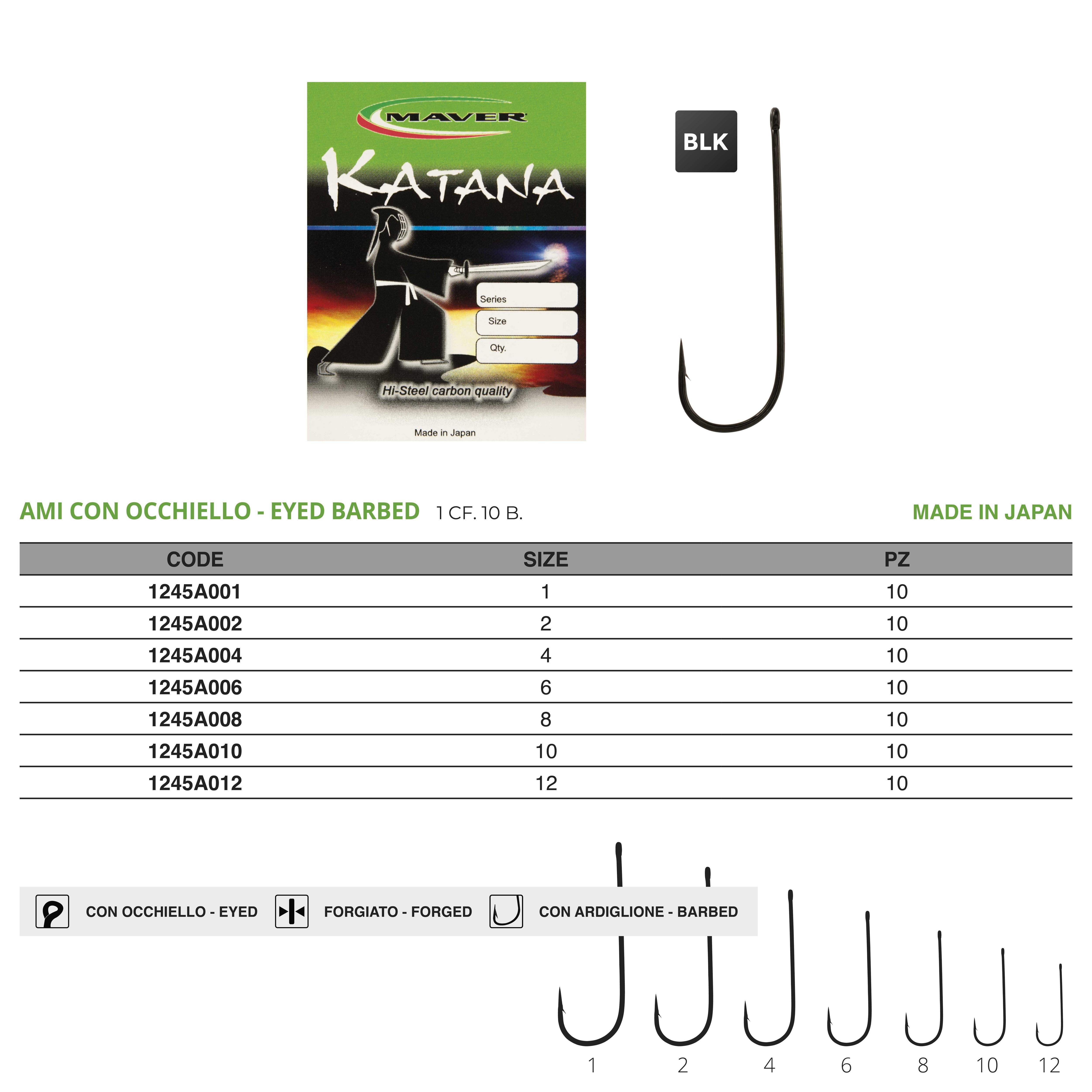 Hook Katana 1245A