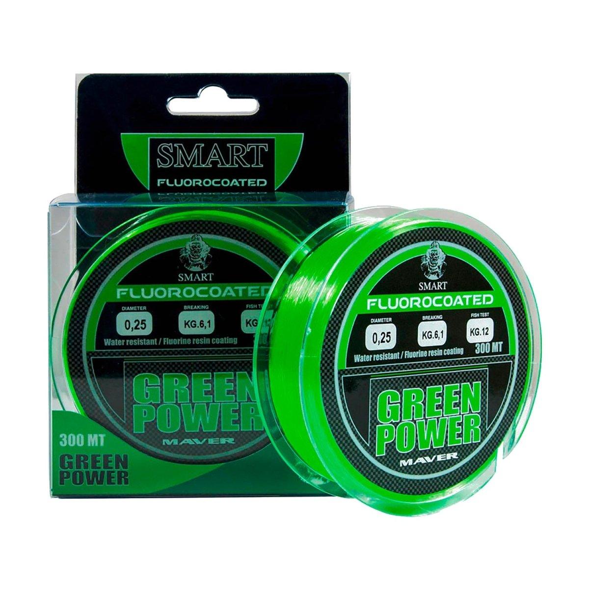 Monofilo Green Power Fluorine 300m - Playfishing