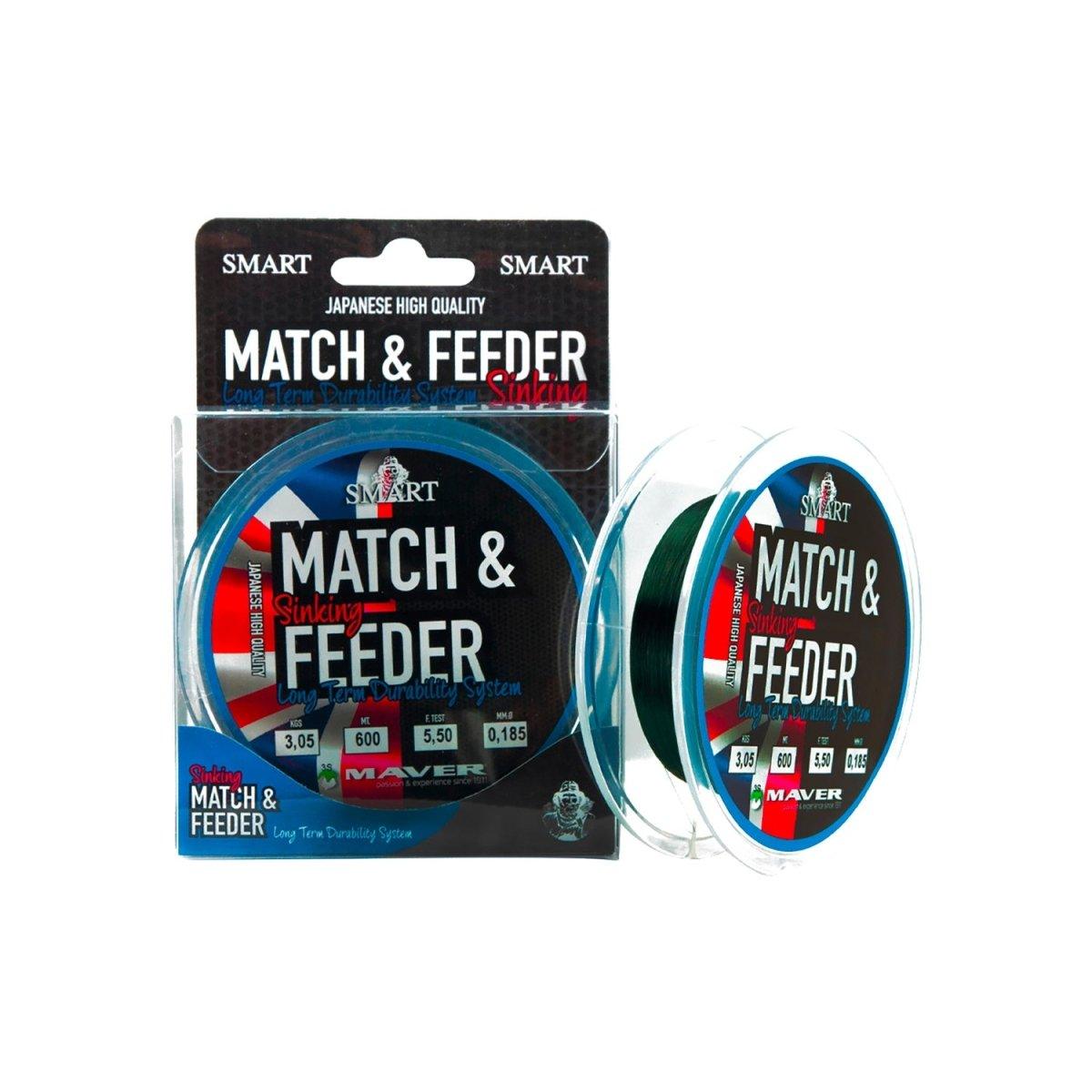Monofilo Match & Feeder Sinking 600m - Playfishing