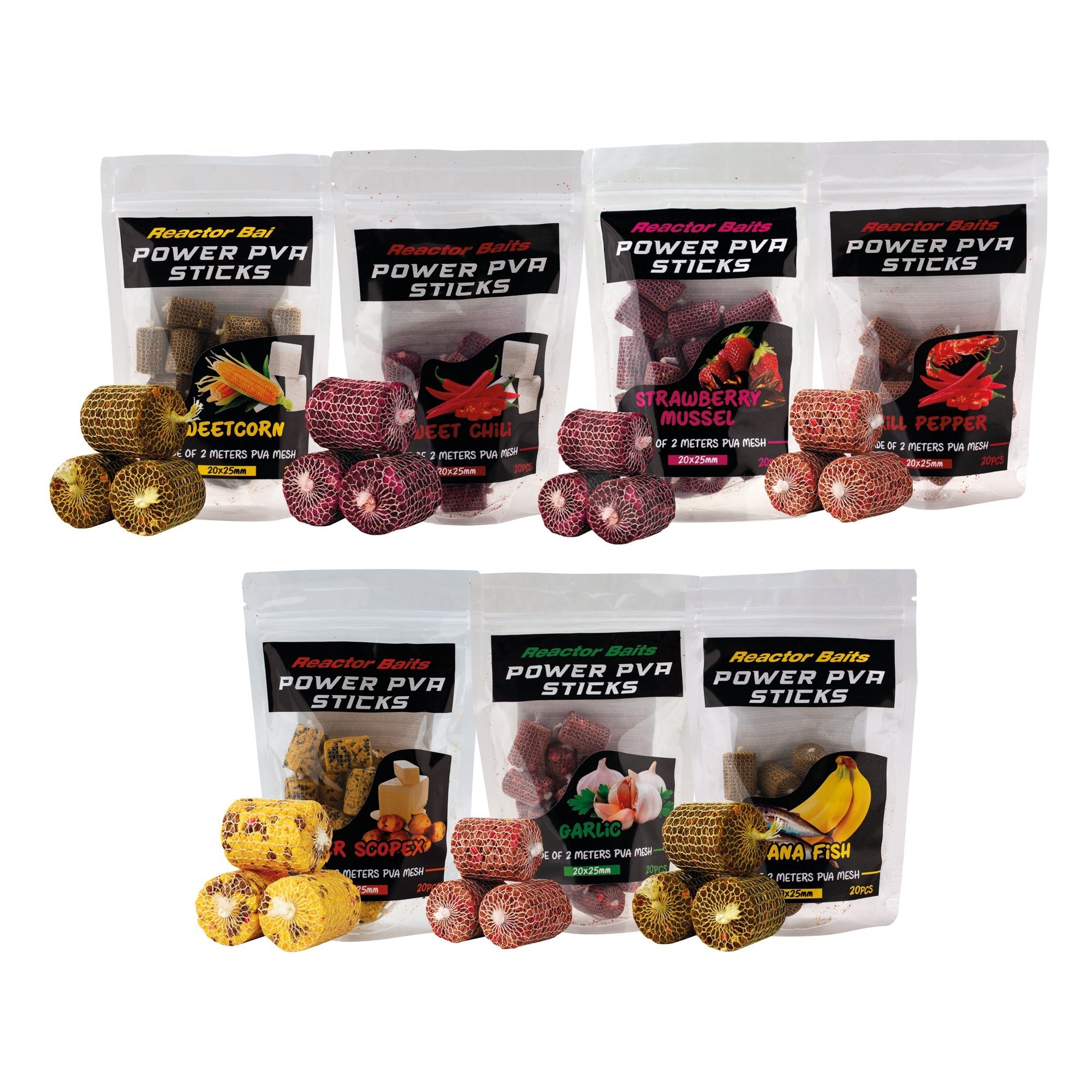 Power PVA Sticks 20x25mm - Maver - Playfishing