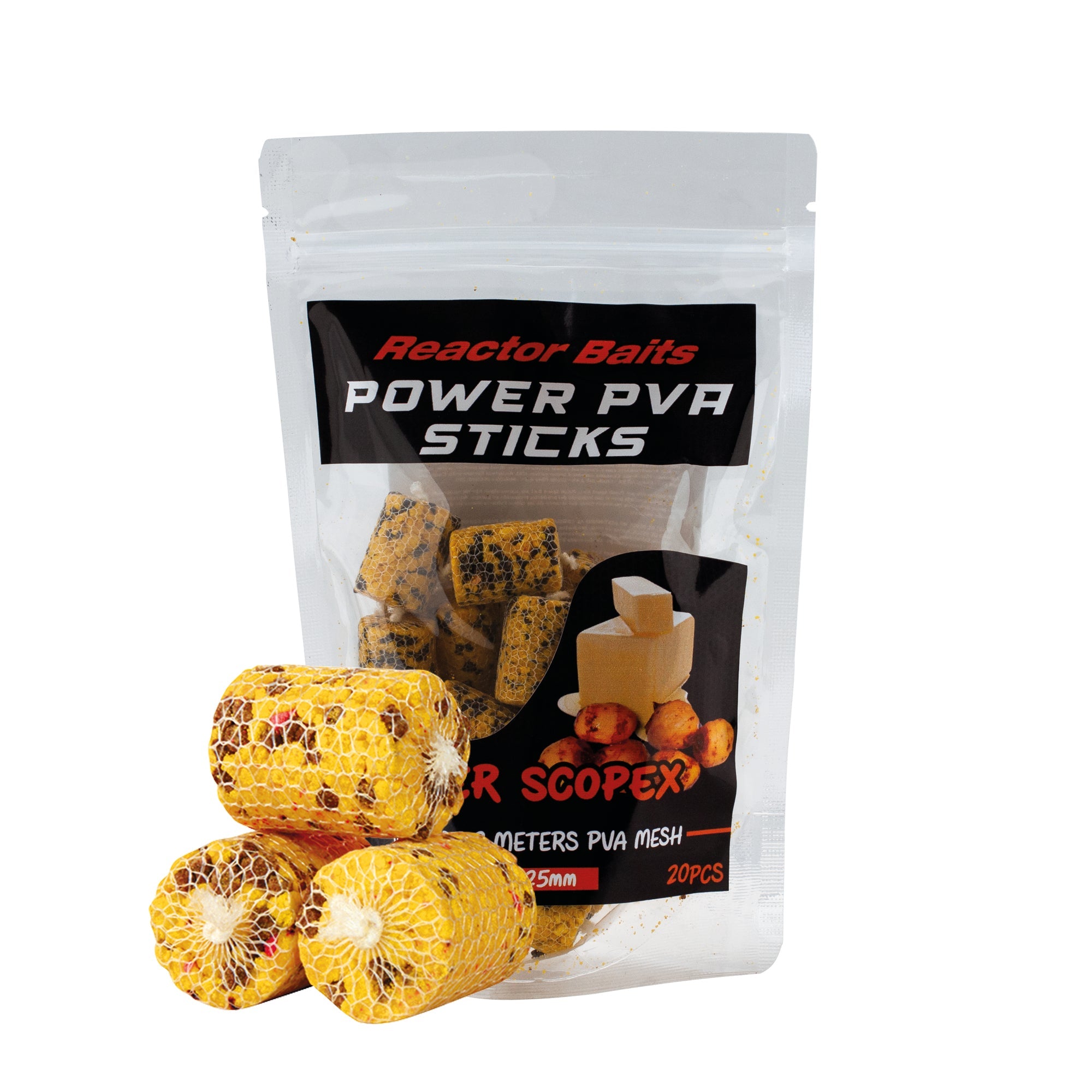 Power PVA Sticks 20x25mm - Maver - Playfishing