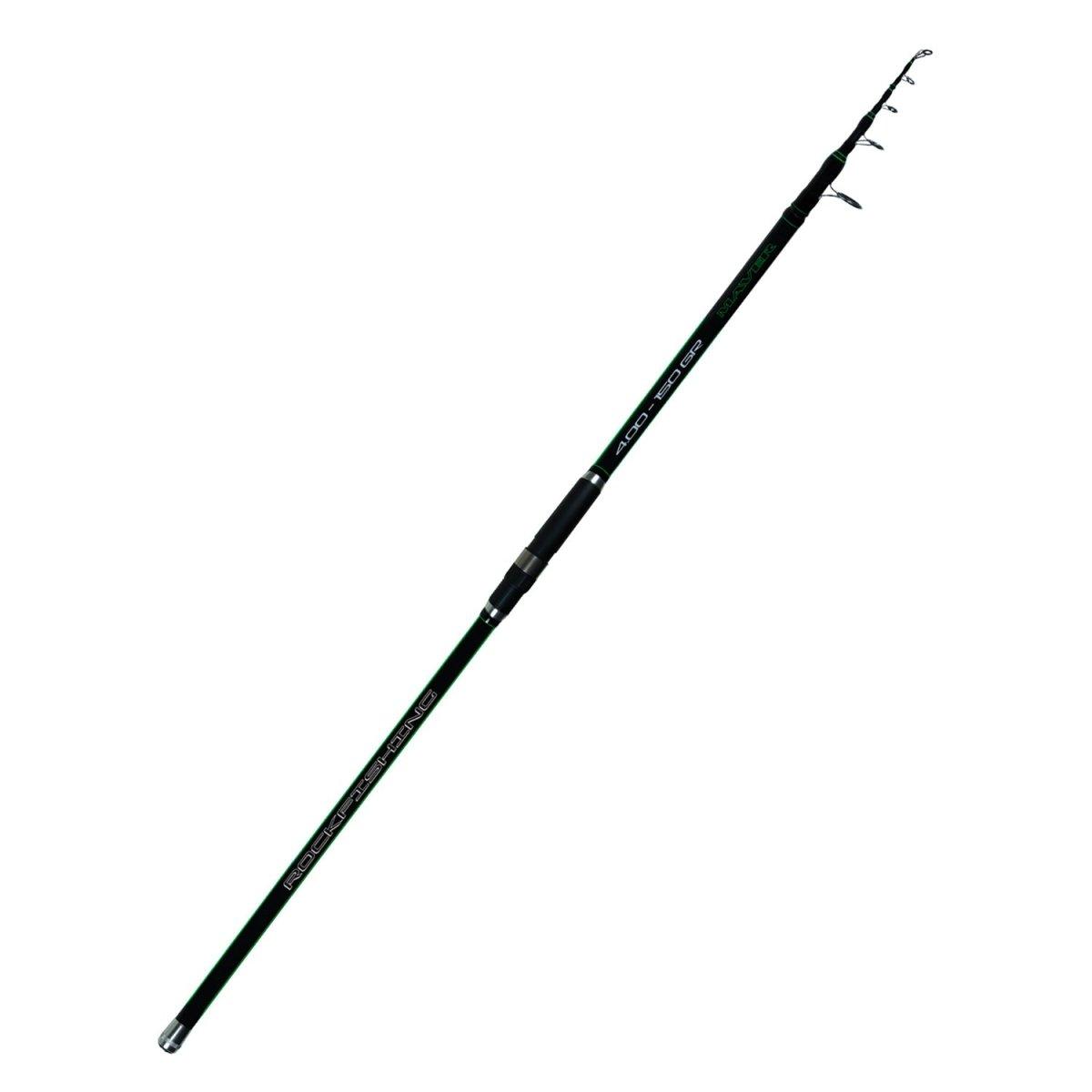 Rock Fishing Tele con Anelli 150g 4m - Canna Surfcasting - Playfishing