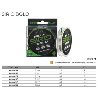 Monofilo Sirio Bolo 150m