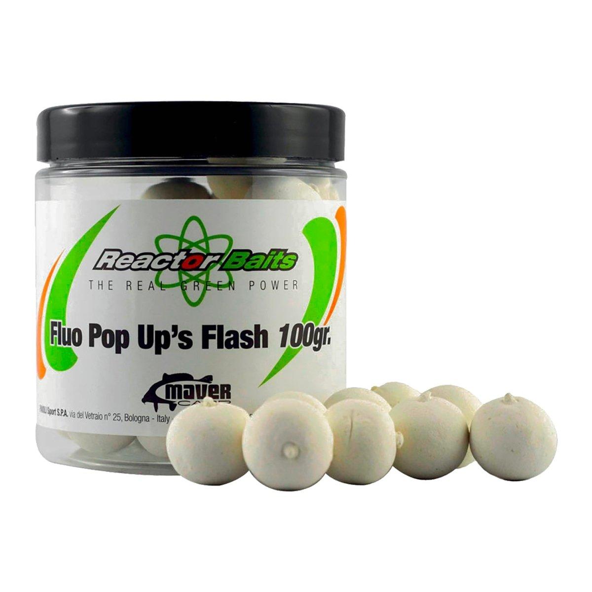 Fluo Pop Up's Flash 100g - Boilies - Playfishing