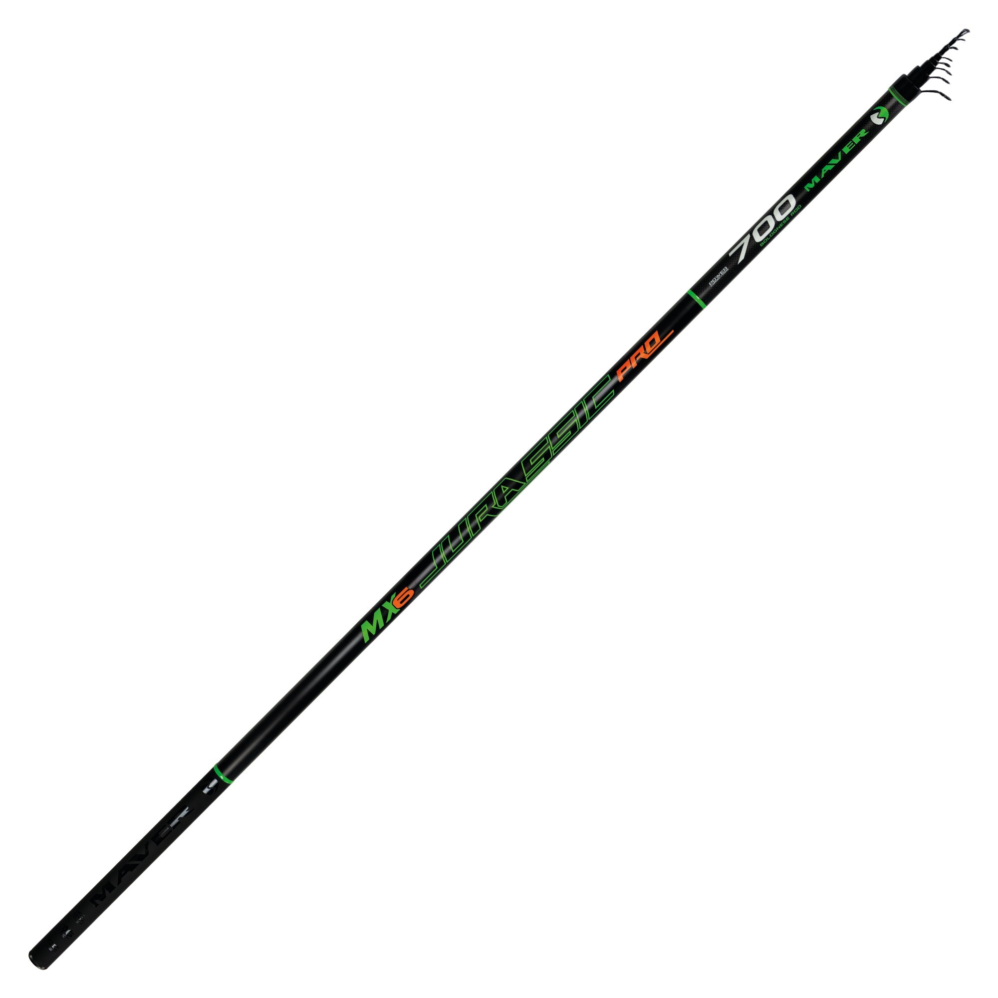 Jurassic MX6 Evo senza Anelli - Canna Bolognese - Playfishing