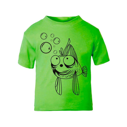 Maglietta Verde Mela Bambino - Playfishing