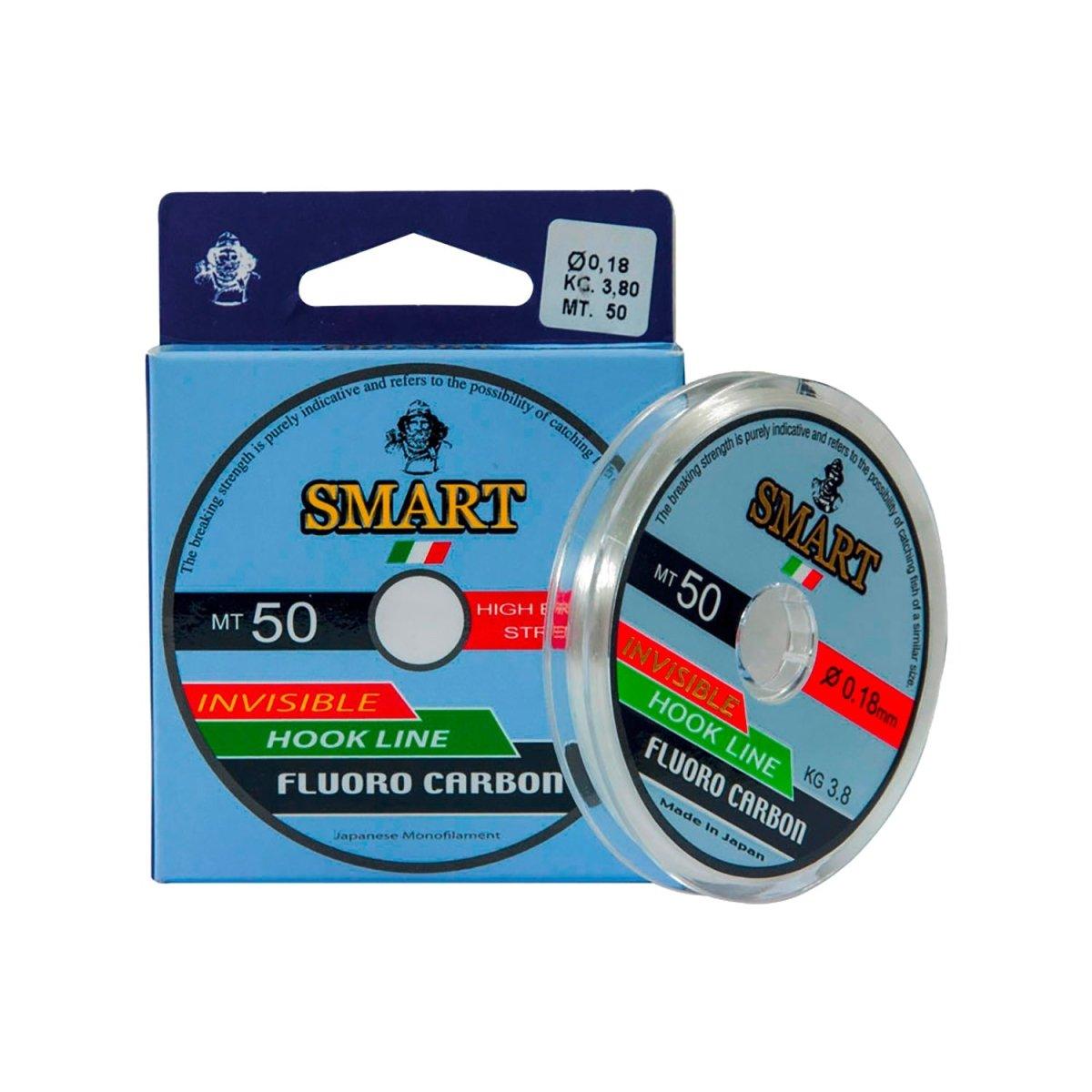 Monofilo Fluorocarbon Stiff 50m - Playfishing