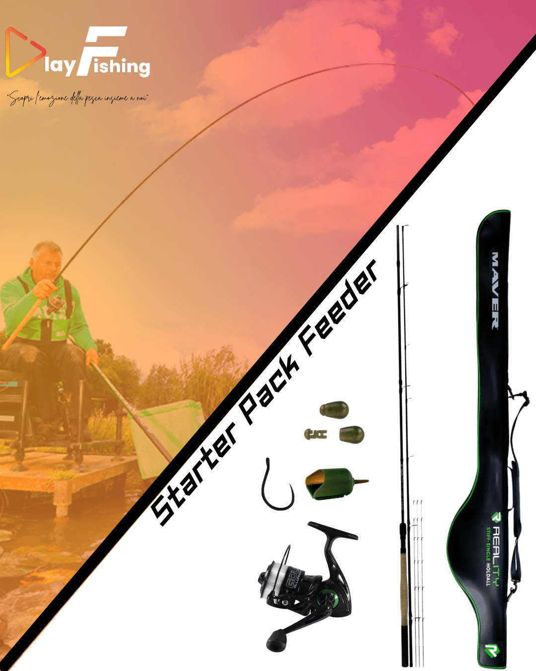 Start Pack Feeder Maver - Playfishing