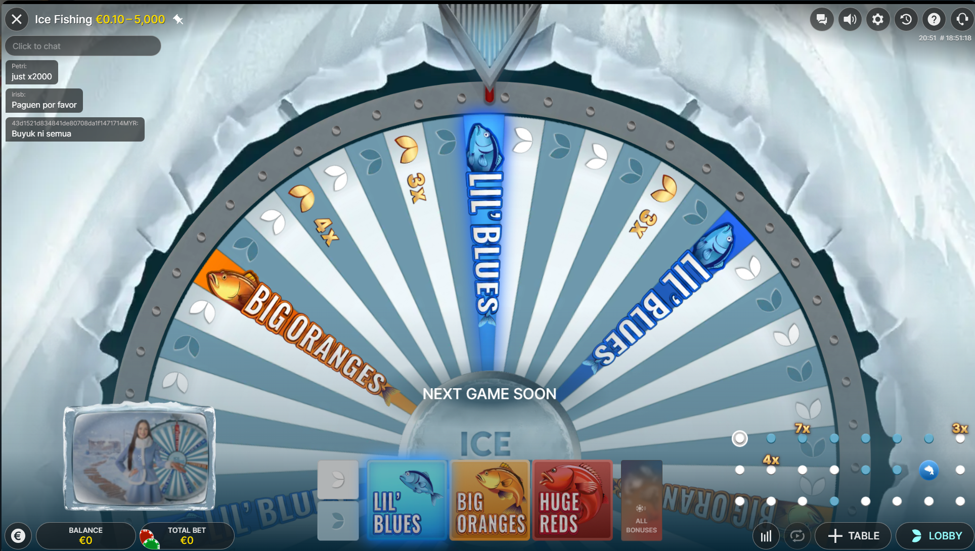 Ice Fishing Gameplay