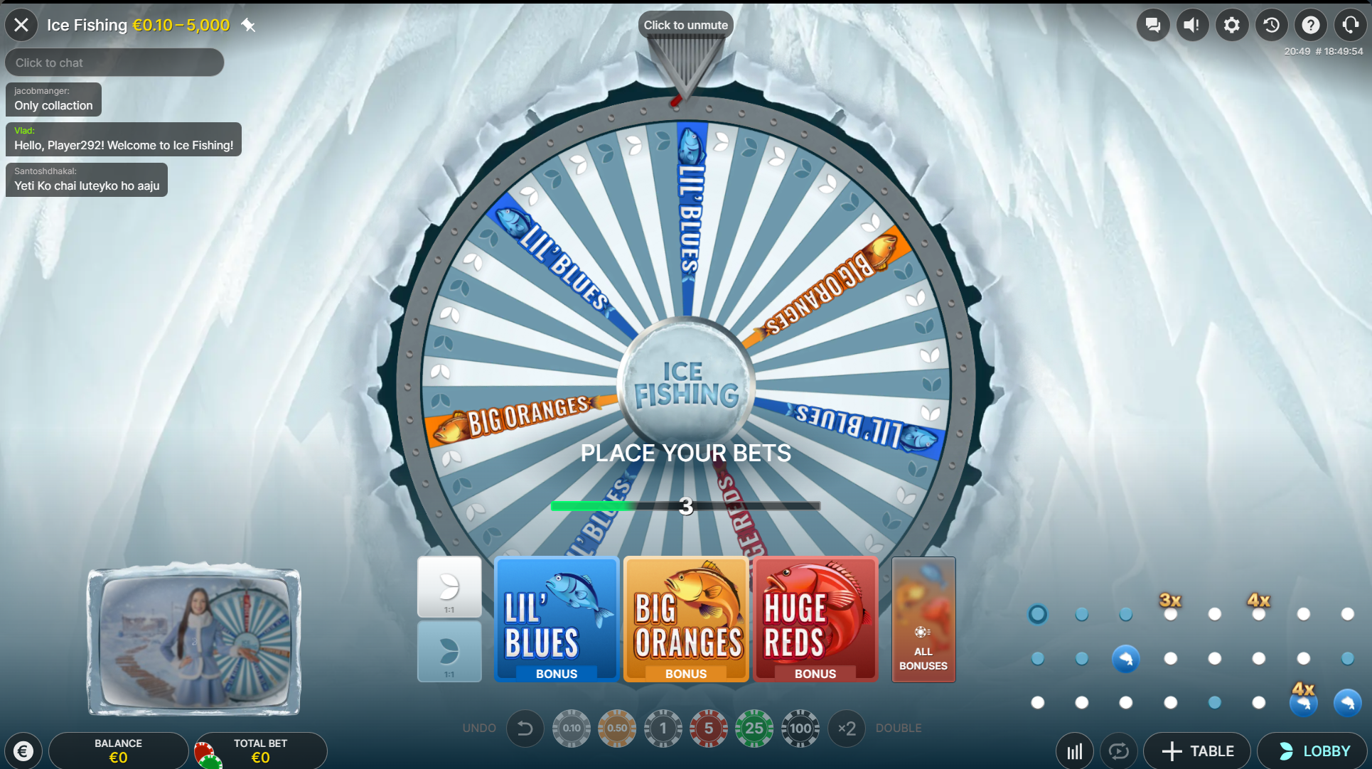 Ice Fishing Gameplay